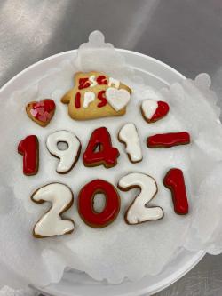 Ciasteczka z okazji 80-lecia ZSChiPS w Lublinie